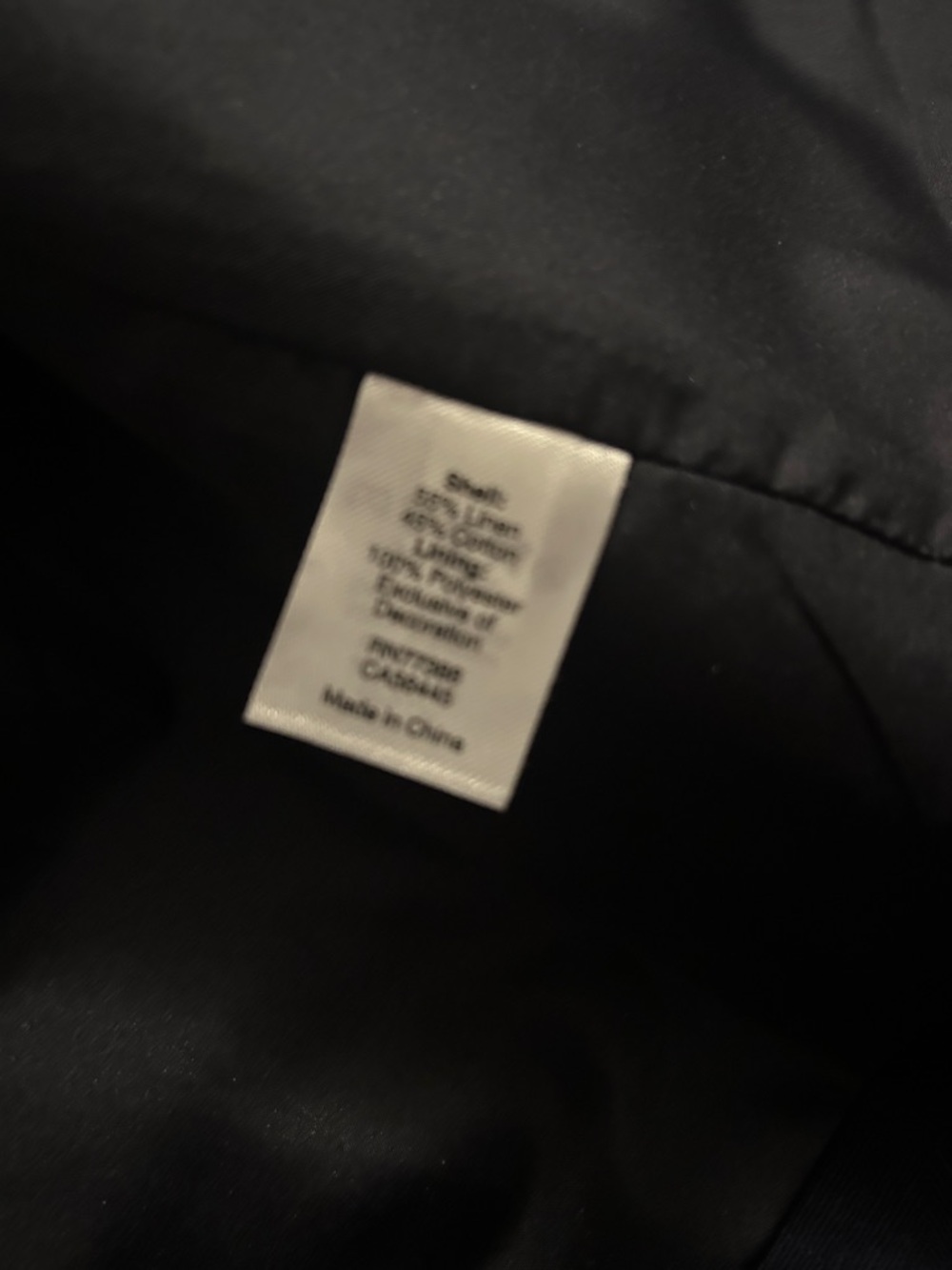 J. Crew Navy Blazer with White Scallop Trim, Size 6, New with Tag - Picture 3 of 5